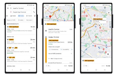 801stl bus route delhi|Google Maps rolls out real.